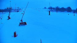 Sjezdovka skiareálu Hlubočky