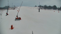Sjezdovka skiareálu Hlubočky