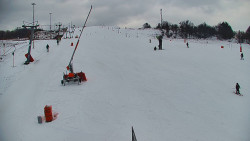 Sjezdovka skiareálu Hlubočky