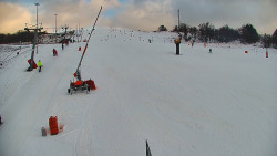 Sjezdovka skiareálu Hlubočky