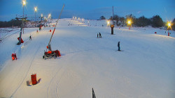 Sjezdovka skiareálu Hlubočky