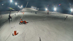 Sjezdovka skiareálu Hlubočky