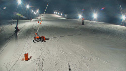 Sjezdovka skiareálu Hlubočky