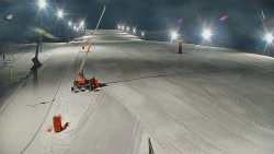 Sjezdovka skiareálu Hlubočky