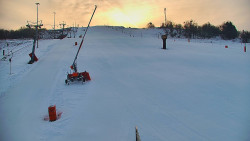 Sjezdovka skiareálu Hlubočky