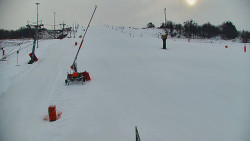 Sjezdovka skiareálu Hlubočky