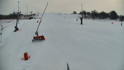 Sjezdovka skiareálu Hlubočky