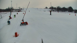 Sjezdovka skiareálu Hlubočky