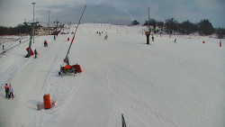 Sjezdovka skiareálu Hlubočky