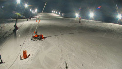 Sjezdovka skiareálu Hlubočky