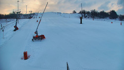 Sjezdovka skiareálu Hlubočky