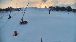 Sjezdovka skiareálu Hlubočky
