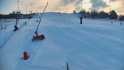 Sjezdovka skiareálu Hlubočky