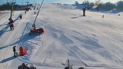 Sjezdovka skiareálu Hlubočky