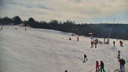Sjezdovka skiareálu Hlubočky