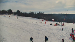 Sjezdovka skiareálu Hlubočky