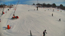 Sjezdovka skiareálu Hlubočky