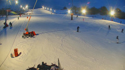 Sjezdovka skiareálu Hlubočky