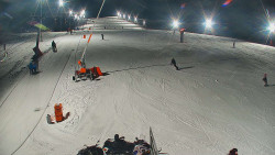 Sjezdovka skiareálu Hlubočky