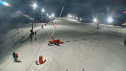 Sjezdovka skiareálu Hlubočky