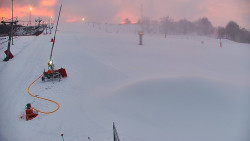 Sjezdovka skiareálu Hlubočky