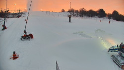 Sjezdovka skiareálu Hlubočky