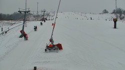 Sjezdovka skiareálu Hlubočky