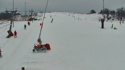 Sjezdovka skiareálu Hlubočky