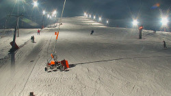 Sjezdovka skiareálu Hlubočky