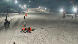 Sjezdovka skiareálu Hlubočky