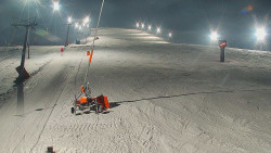 Sjezdovka skiareálu Hlubočky