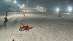 Sjezdovka skiareálu Hlubočky