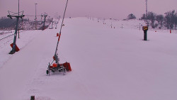 Sjezdovka skiareálu Hlubočky