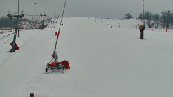 Sjezdovka skiareálu Hlubočky