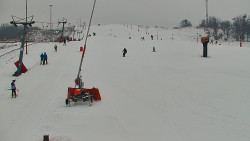 Sjezdovka skiareálu Hlubočky