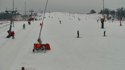 Sjezdovka skiareálu Hlubočky