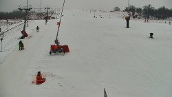 Sjezdovka skiareálu Hlubočky