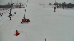 Sjezdovka skiareálu Hlubočky