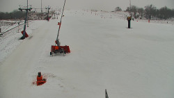 Sjezdovka skiareálu Hlubočky