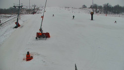 Sjezdovka skiareálu Hlubočky