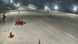 Sjezdovka skiareálu Hlubočky