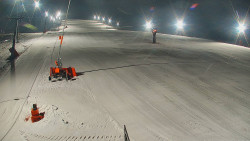 Sjezdovka skiareálu Hlubočky