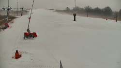 Sjezdovka skiareálu Hlubočky