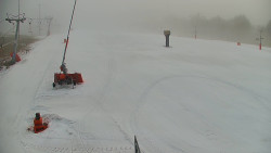 Sjezdovka skiareálu Hlubočky