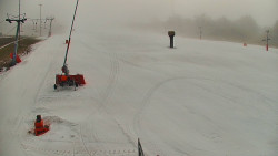 Sjezdovka skiareálu Hlubočky