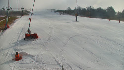 Sjezdovka skiareálu Hlubočky