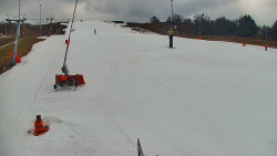 Sjezdovka skiareálu Hlubočky