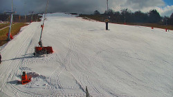 Sjezdovka skiareálu Hlubočky