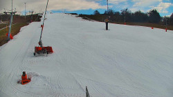 Sjezdovka skiareálu Hlubočky