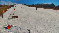 Sjezdovka skiareálu Hlubočky